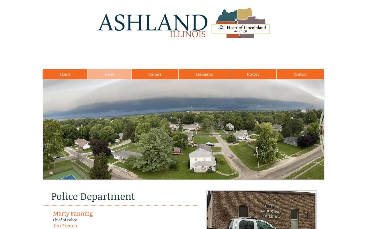 Ashland criminal records police department page